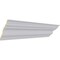 Ekena Millwork 3 7/8"H x 3 7/8"P x 5 1/2"F x 94 1/2"L Dublin Traditional Smooth Crown Moulding MLD03X03X05DU - alternate 2